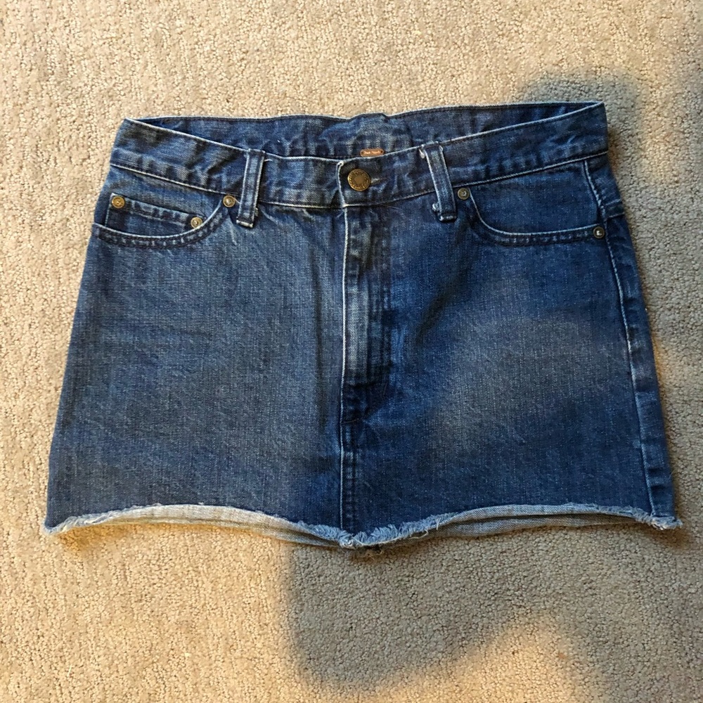 Free People Denim Skirt